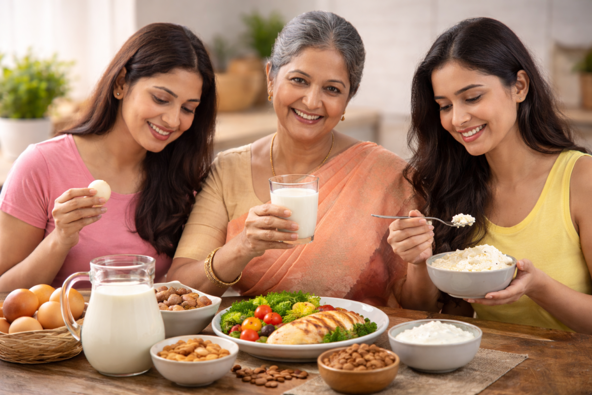 महिलाओं और पुरुषों के लिए प्रोटीन की जरूर