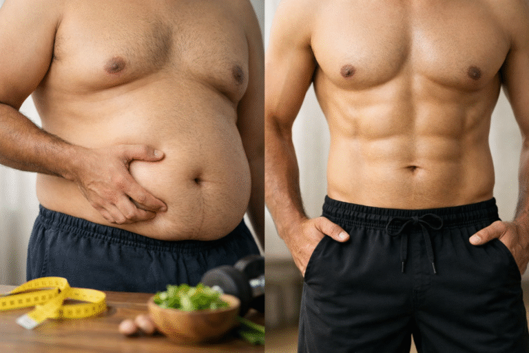 पेट की चर्बी और विसरल फैट कम करने का प्राकृतिक तरीका