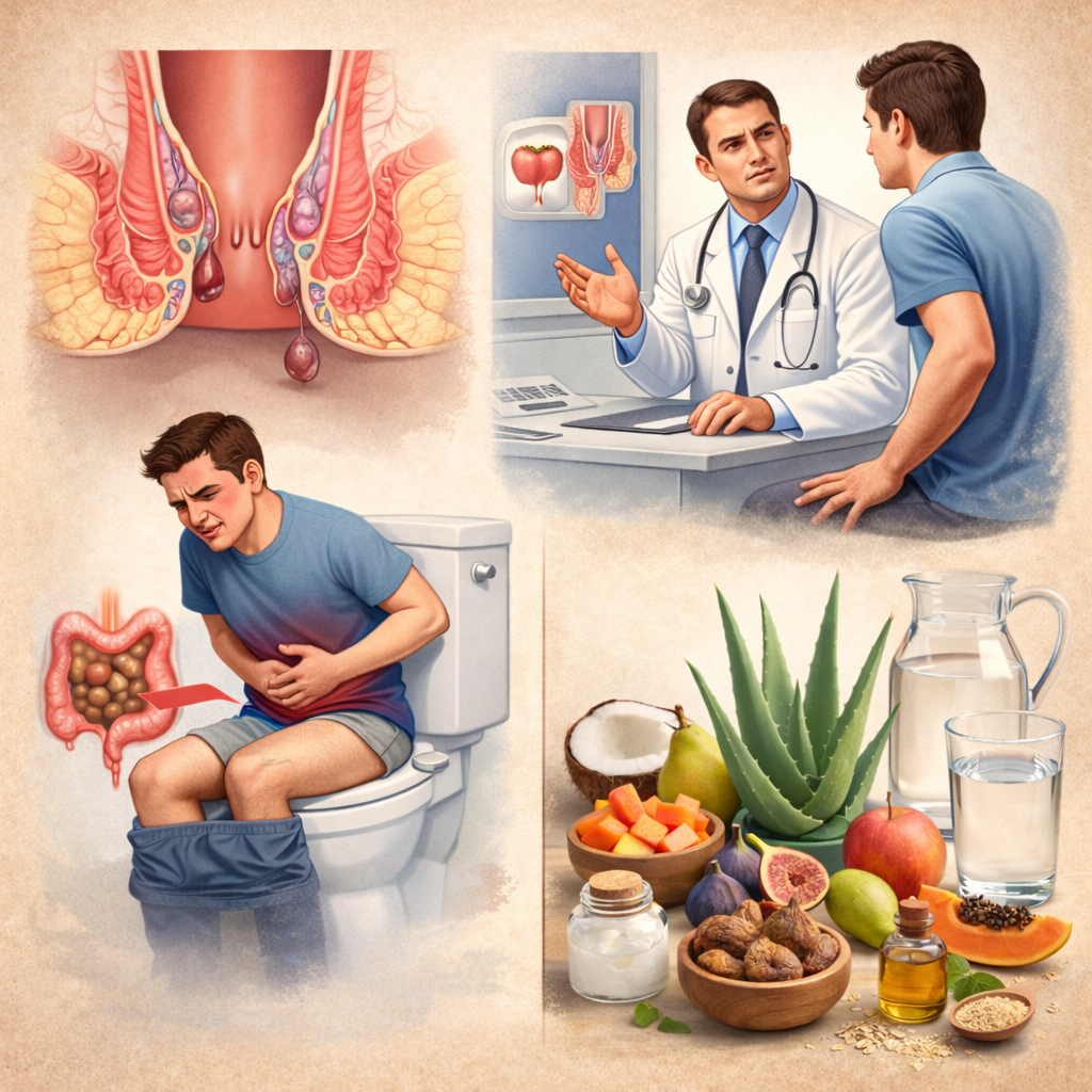 how to cure hemorrhoids naturally