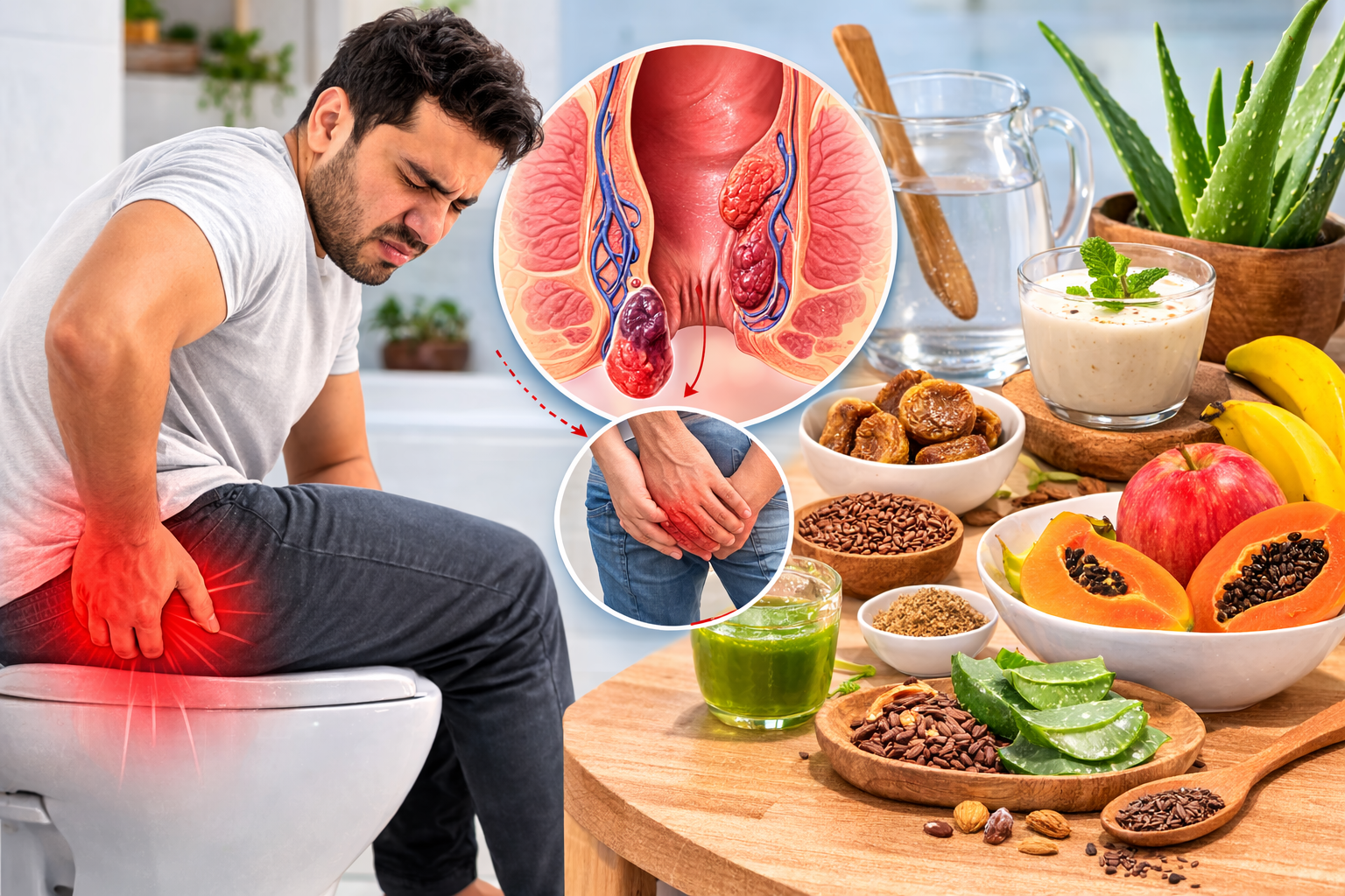 piles hemorrhoids causes symptoms diet natural remedies treatment